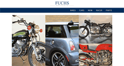 Desktop Screenshot of motorrad-fuchs.com